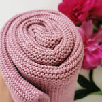 Lullalove Koc bambusowy 80x100 piwonia