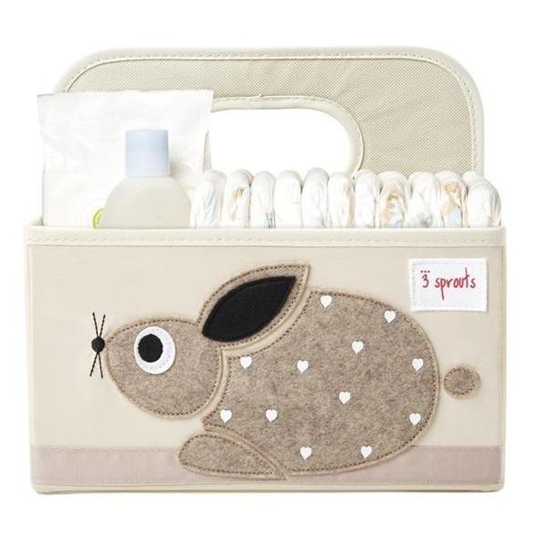 3 Sprouts Organizer na Pieluszki Królik - 4kidspoint.pl