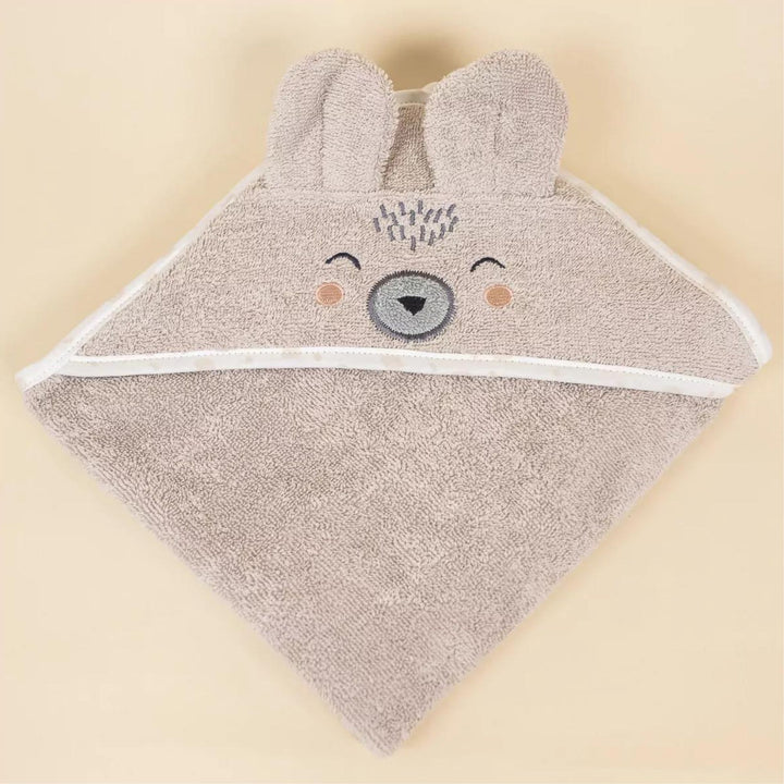 Colorstories Ręcznik dla niemowlaka Miś mały Woodland beżowy