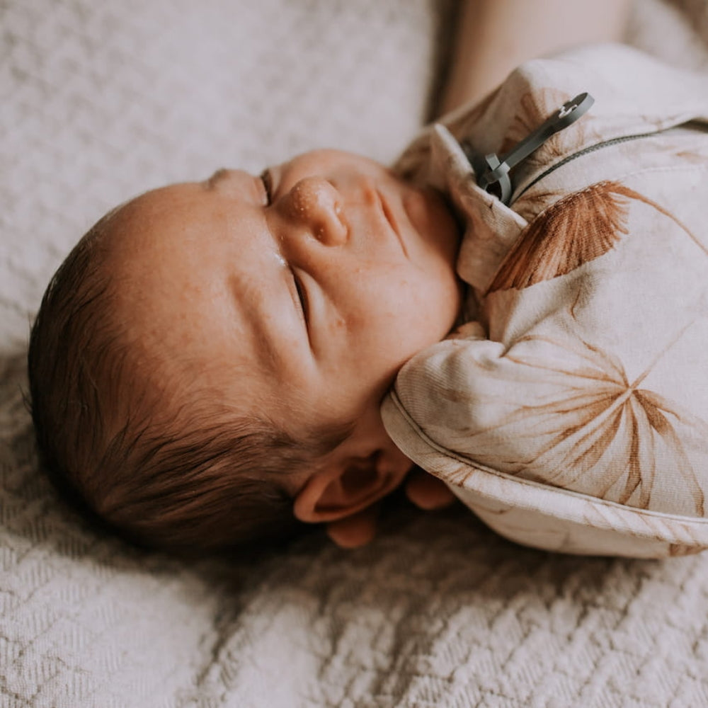 Sleepee otulacz niemowlęcy first step z czapeczką bohemian green