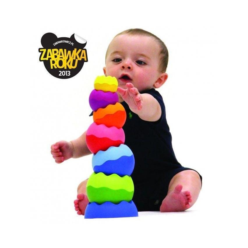 Fat Brain Toys Kule Piramida Tobbles Neon
