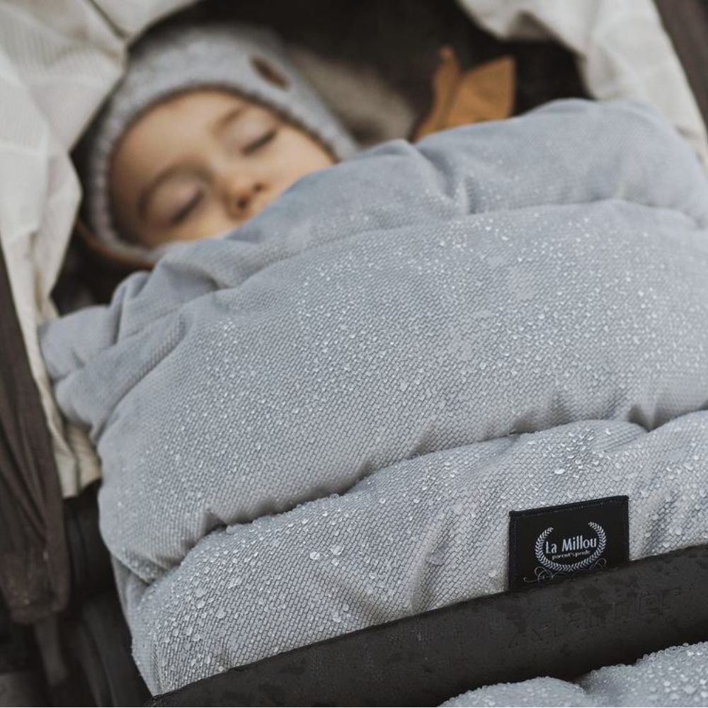 La Millou Śpiworek do wózka Aspen Winterproof Stroller Bag Combo Dark Grey