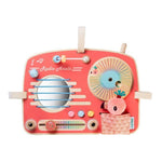 Lilliputiens Tablica manipulacyjna dla dzieci Radio Flaming Anais 9m+ - 4kidspoint.pl