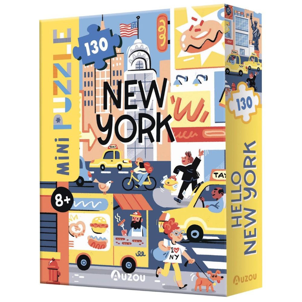 Auzou Puzzle dla dzieci Hello New York 130 el.