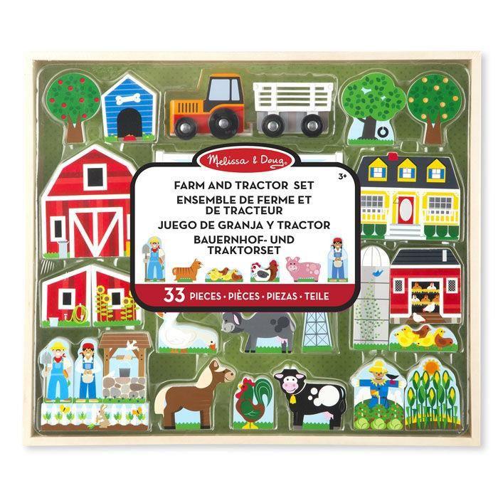 Melissa and Doug Drewniane figurki Farma