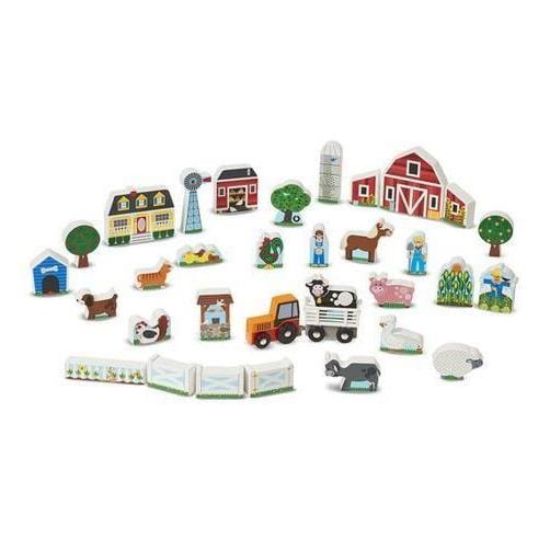 Melissa and Doug Drewniane figurki Farma
