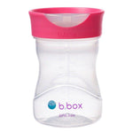 b.box Kubek treningowy picie jak ze szklanki 240 ml malinowy - 4kidspoint.pl