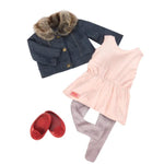 Our Generation Zestaw ubranek dla lalek Just fur you - 4kidspoint.pl