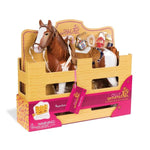 OurGeneration Duży koń dla lalki 46cm Appaloosa - 4kidspoint.pl