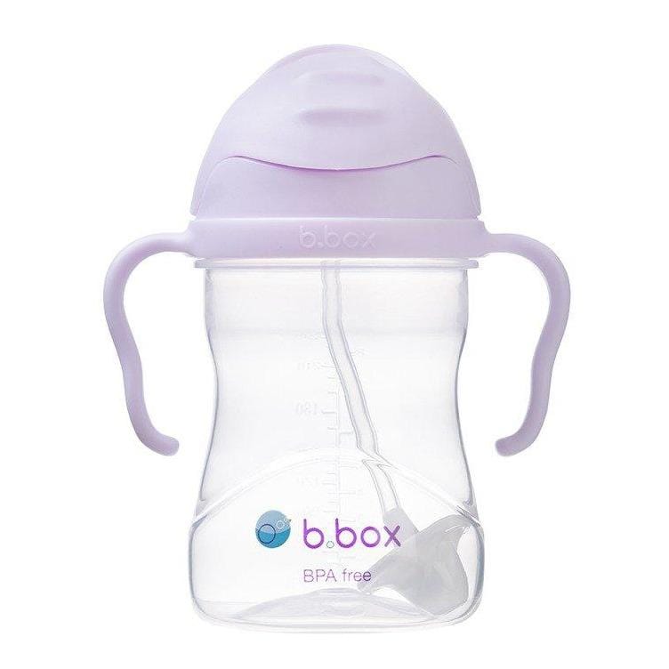 b.box bidon z obciążoną słomką niekapek  Boysenberry by Gelato - 4kidspoint.pl