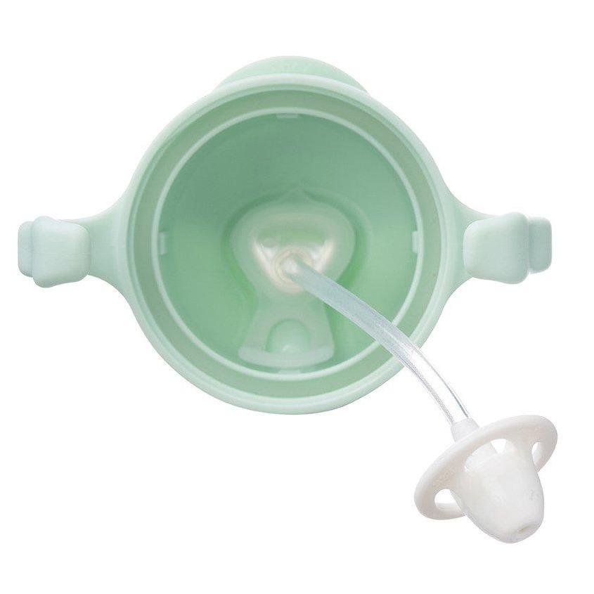 b.box bidon z obciążoną słomką niekapek Pistachio by Gelato - 4kidspoint.pl