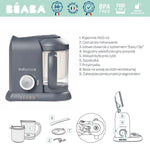 Beaba Babycook® urządzenie wielofunkcyjne ciemny szary/srebrny - 4kidspoint.pl
