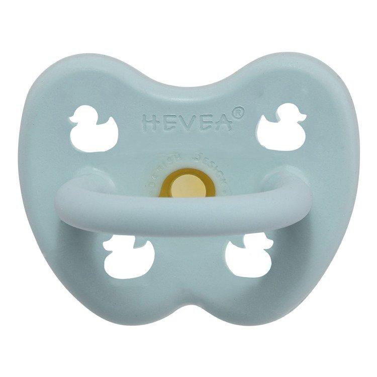 Hevea Smoczek ortodontyczny kauczukowy 0-3 msc Baby Blue - 4kidspoint.pl