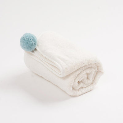 Bim Bla bambusowy ręcznik niemowlęcy niebieski
