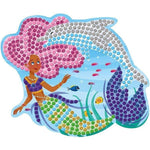 Janod Zestaw kreatywny Mozaika Delfiny i syreny 7+ - 4kidspoint.pl