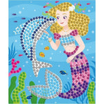 Janod Zestaw kreatywny Mozaika Delfiny i syreny 7+ - 4kidspoint.pl