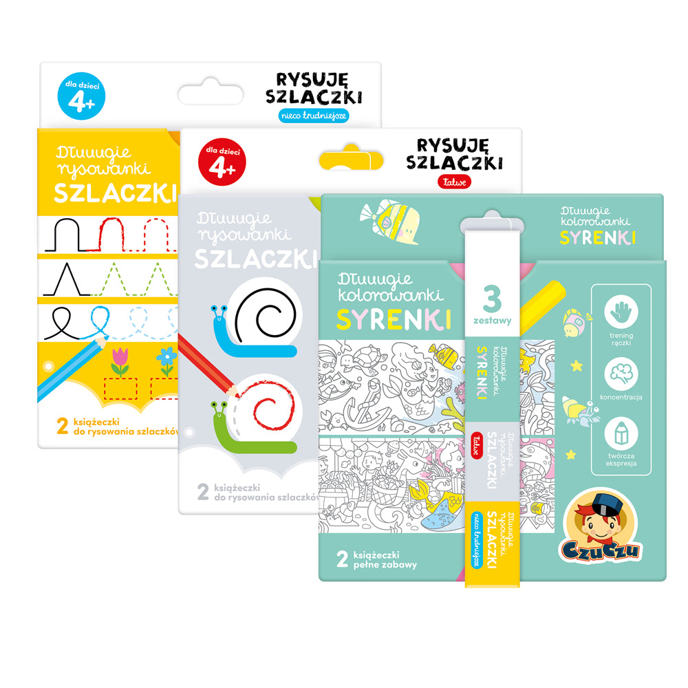 Czuczu Kolorowanki dla dzieci Syrenki - 4kidspoint.pl