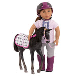 Our Generation Źrebak - Black Velvet  Foal - 4kidspoint.pl