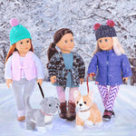 Our Generation Zestaw ubranek dla lalek - Fuzzy  Feelings - 4kidspoint.pl