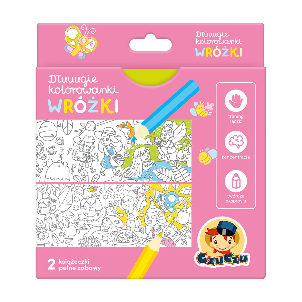 Czuczu Kolorowanki dla dzieci Wróżki - 4kidspoint.pl