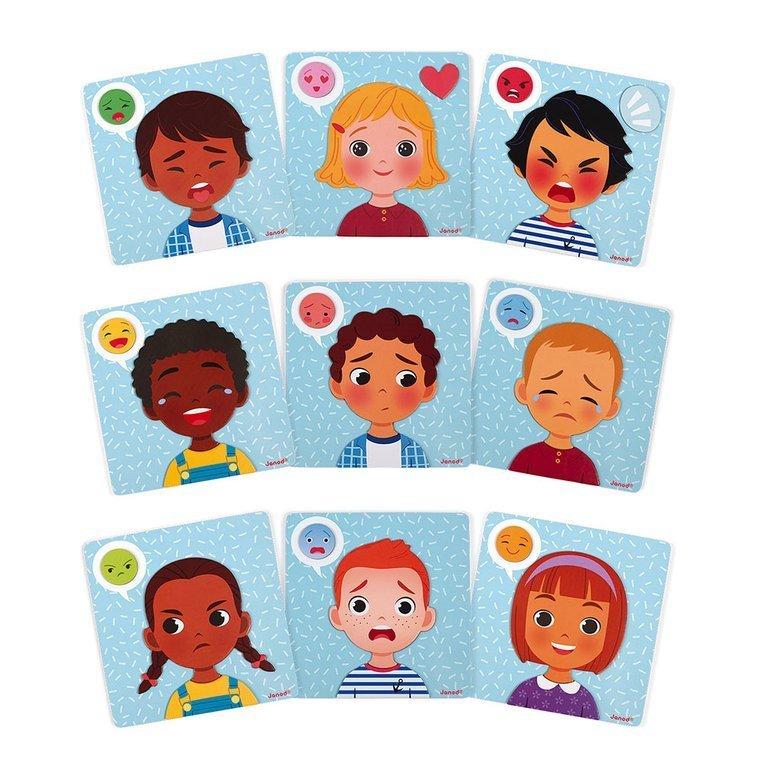 Janod Magnetyczna układanka Emocje - 4kidspoint.pl