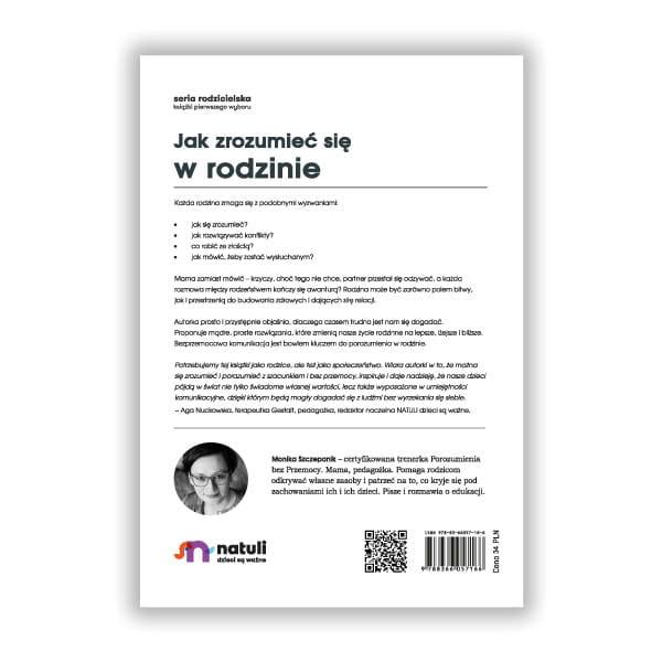 Natuli Książka Jak zrozumieć się w rodzinie Monika Szczepanik twarda oprawa - 4kidspoint.pl