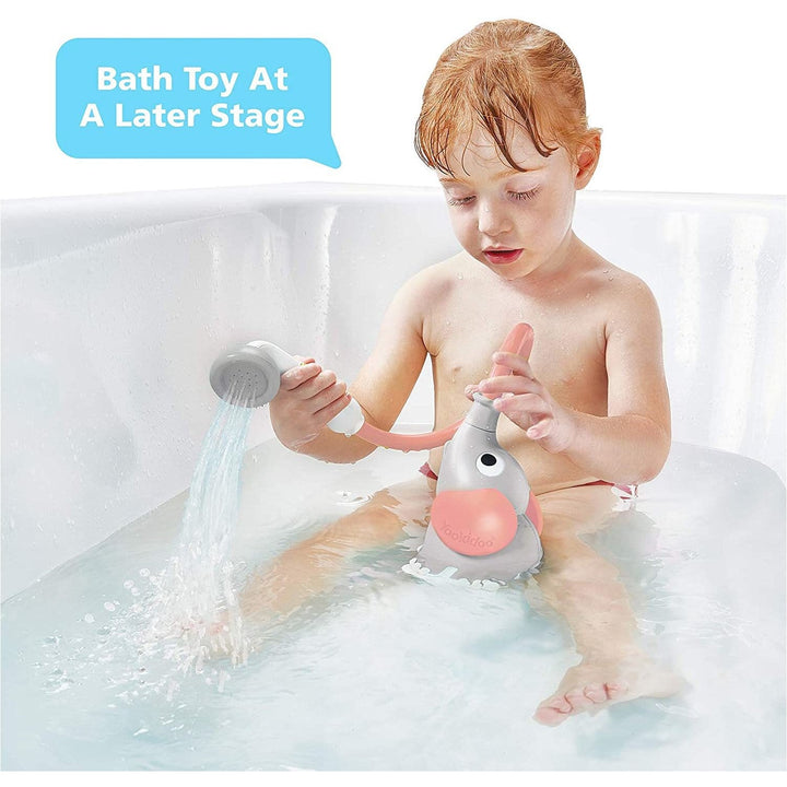 Yookidoo Prysznic do kąpieli dla dzieci Słonik Pink
