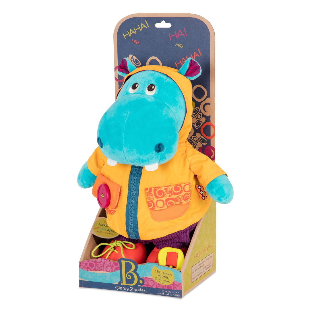 B.Toys Interaktywna maskotka do ubierania Hipopotam