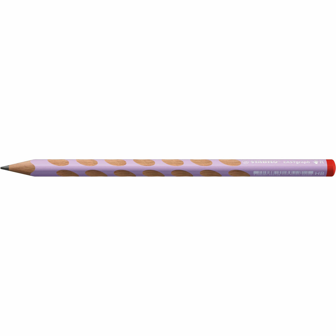 Stabilo Ołówek z wypustkami dla praworęcznych liliowy