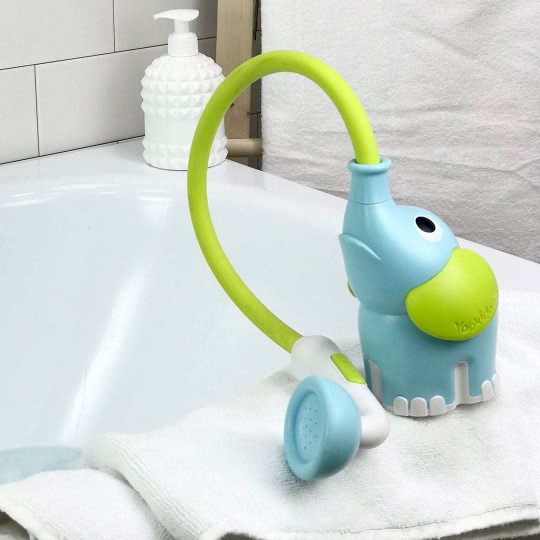 Yookidoo Prysznic do kąpieli dla dzieci Słonik Blue