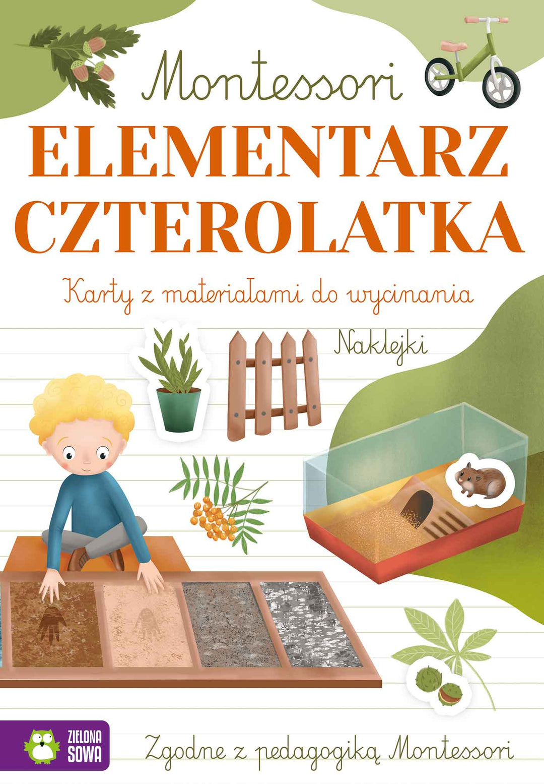 Zielona Sowa Elementarz czterolatka Montessori