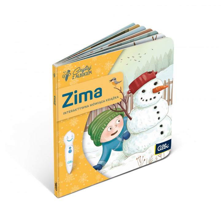 Albi Mini książka dla dziecka Zima