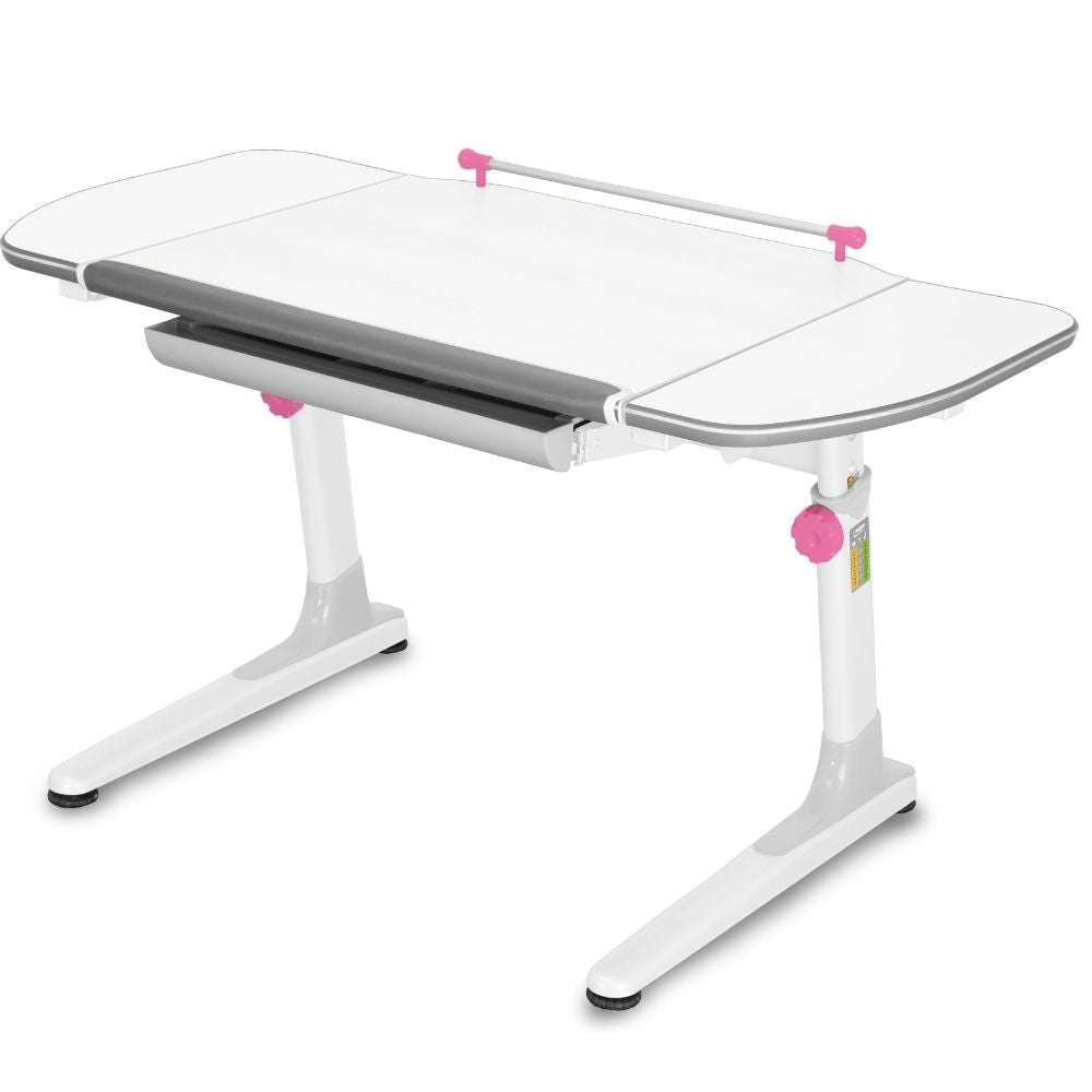 Mayer Biurko ergonomiczne rosnące razem z dzieckiem białe + 5 kolorów Profi3
