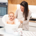 Shnuggle Wanienka dla Niemowlaka z Odpływem Baby Taupe