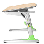 Mayer Biurko ergonomiczne rosnące razem z dzieckiem naturalne zielone Junior