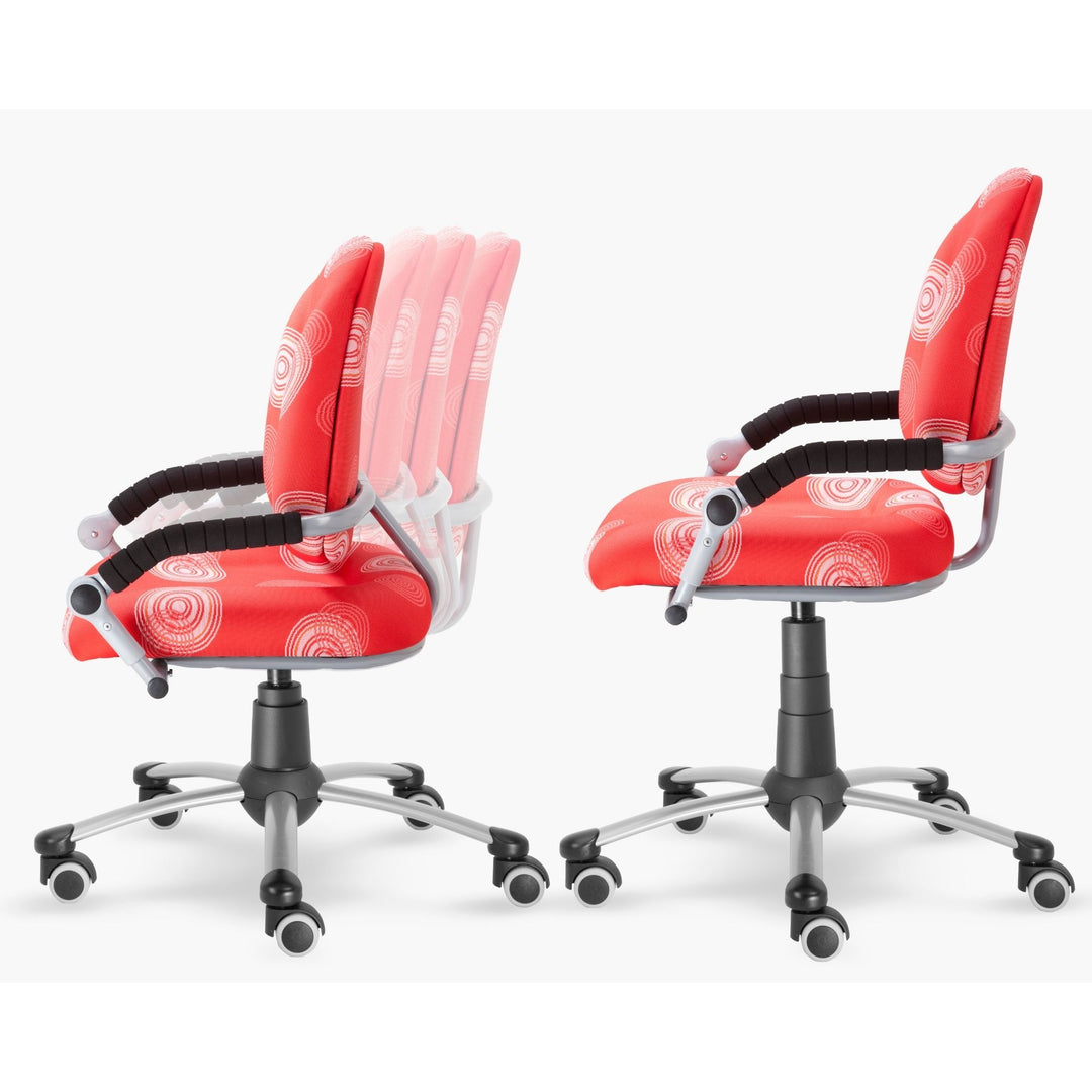 Mayer Ergonomiczne krzesło rosnące z dzieckiem Freaky Sport różowy/szary