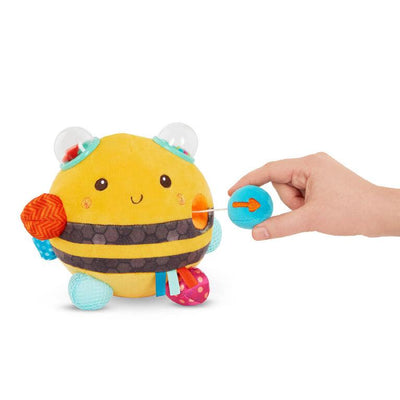 B.Toys Zabawka sensoryczna  Fuzzy Buzzy Pszczółka - 4kidspoint.pl