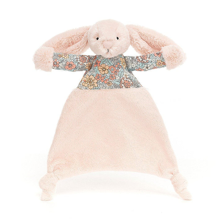 Jellycat Przytulanka kocyk Królik Blossom Blush Bunny Comforter - 4kidspoint.pl