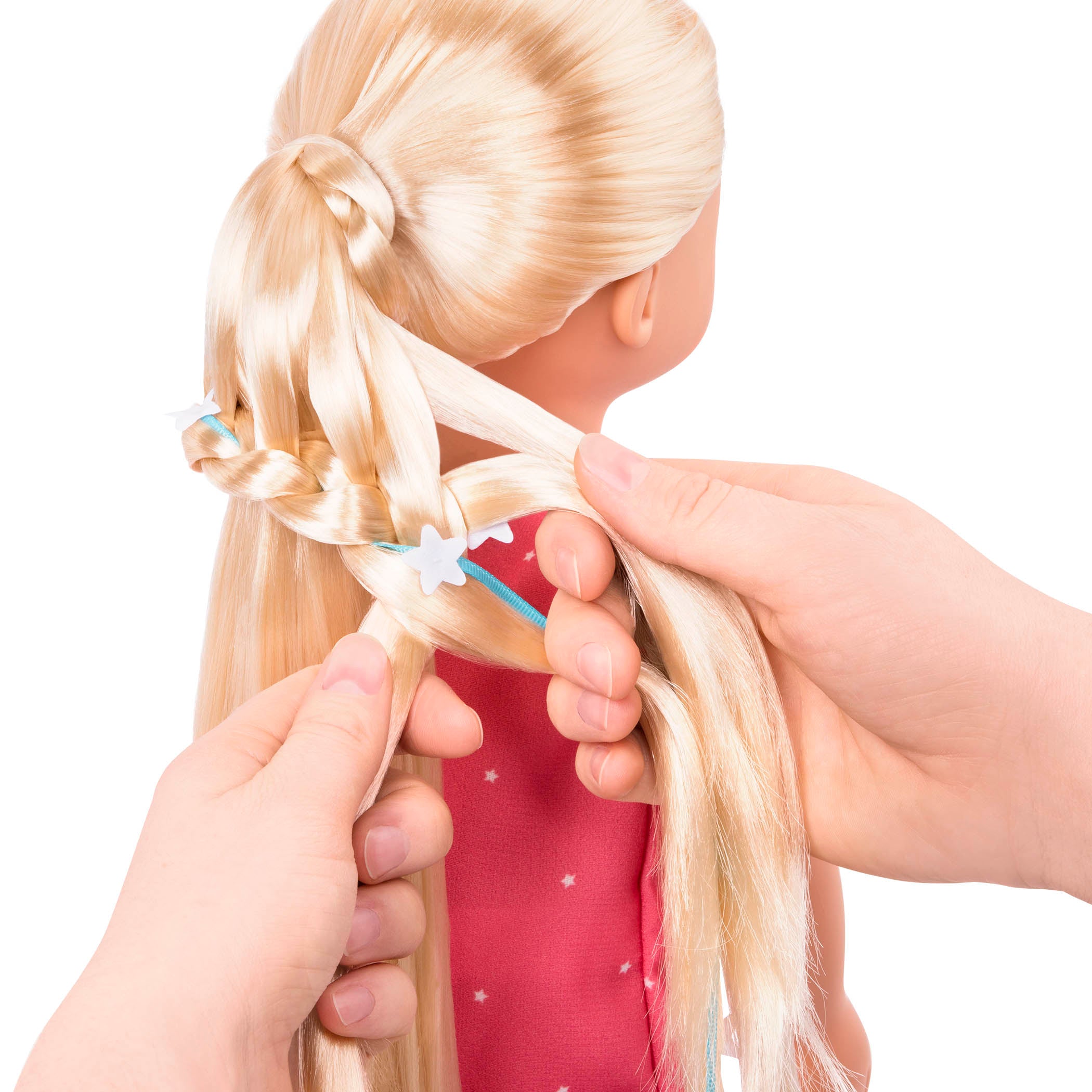 OurGeneration Lalka Hayley 46cm z regulowanymi włosami do stylizacji - 4kidspoint.pl