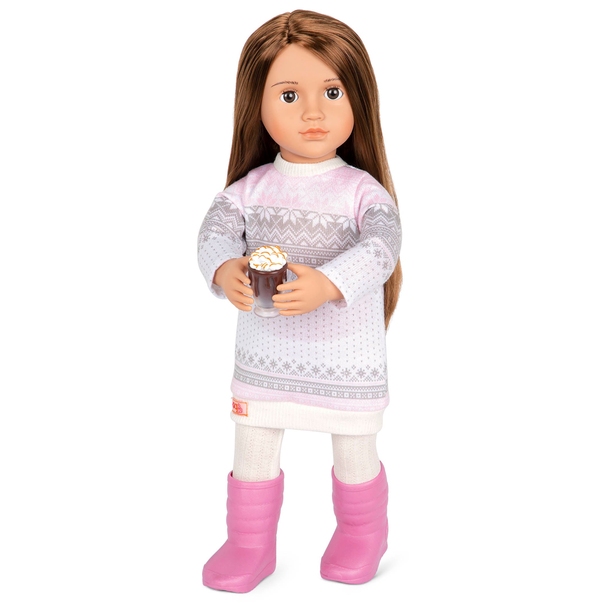 Our Generation Lalka Sandy 46cm w stylizacji zimowej