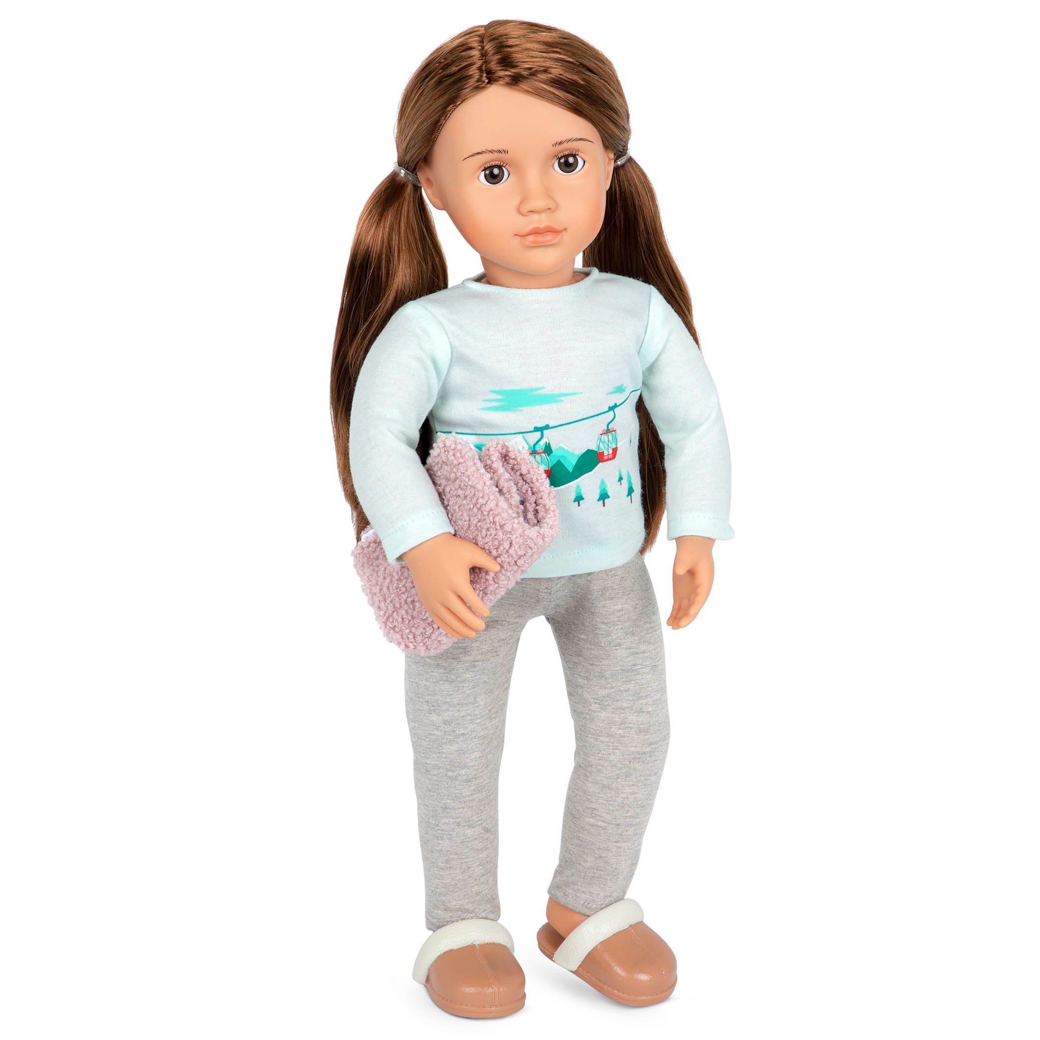 Our Generation Lalka Sandy 46cm w stylizacji zimowej