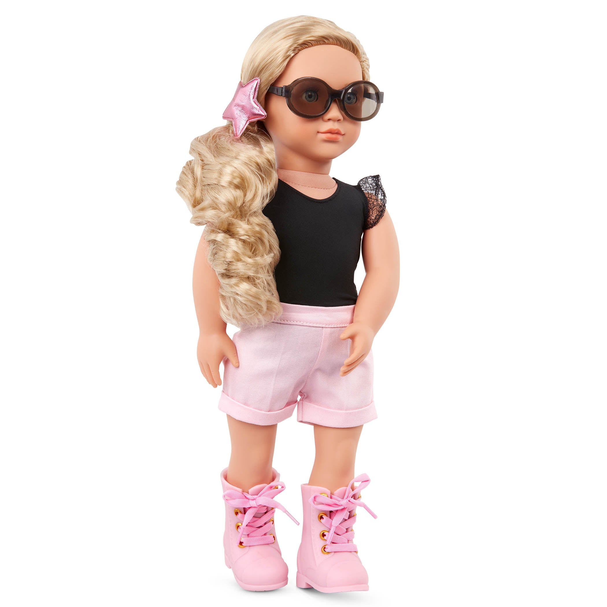 Our Generation Lalka Stella 46cm z dodatkowymi ubrankami i akcesoriami