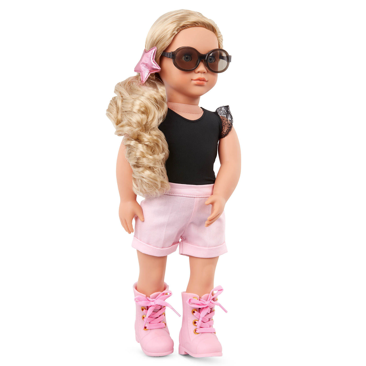 Our Generation Lalka Stella 46cm z dodatkowymi ubrankami i akcesoriami