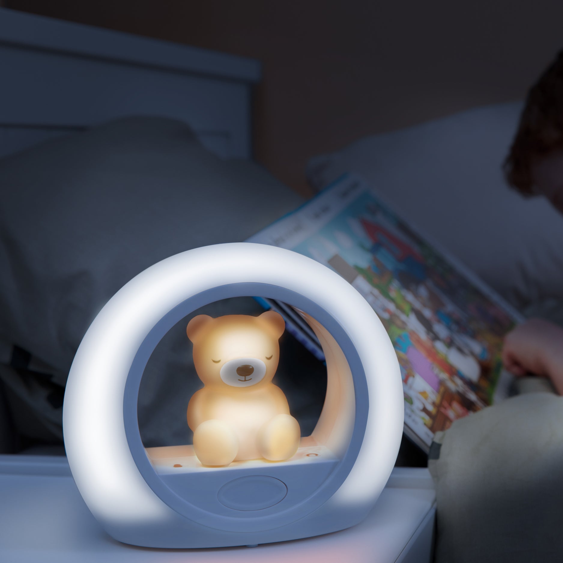 Zazu Lampka Nocna Miś Billy Ochra