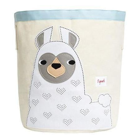 3 Sprouts Kosz na Zabawki Lama White - 4kidspoint.pl