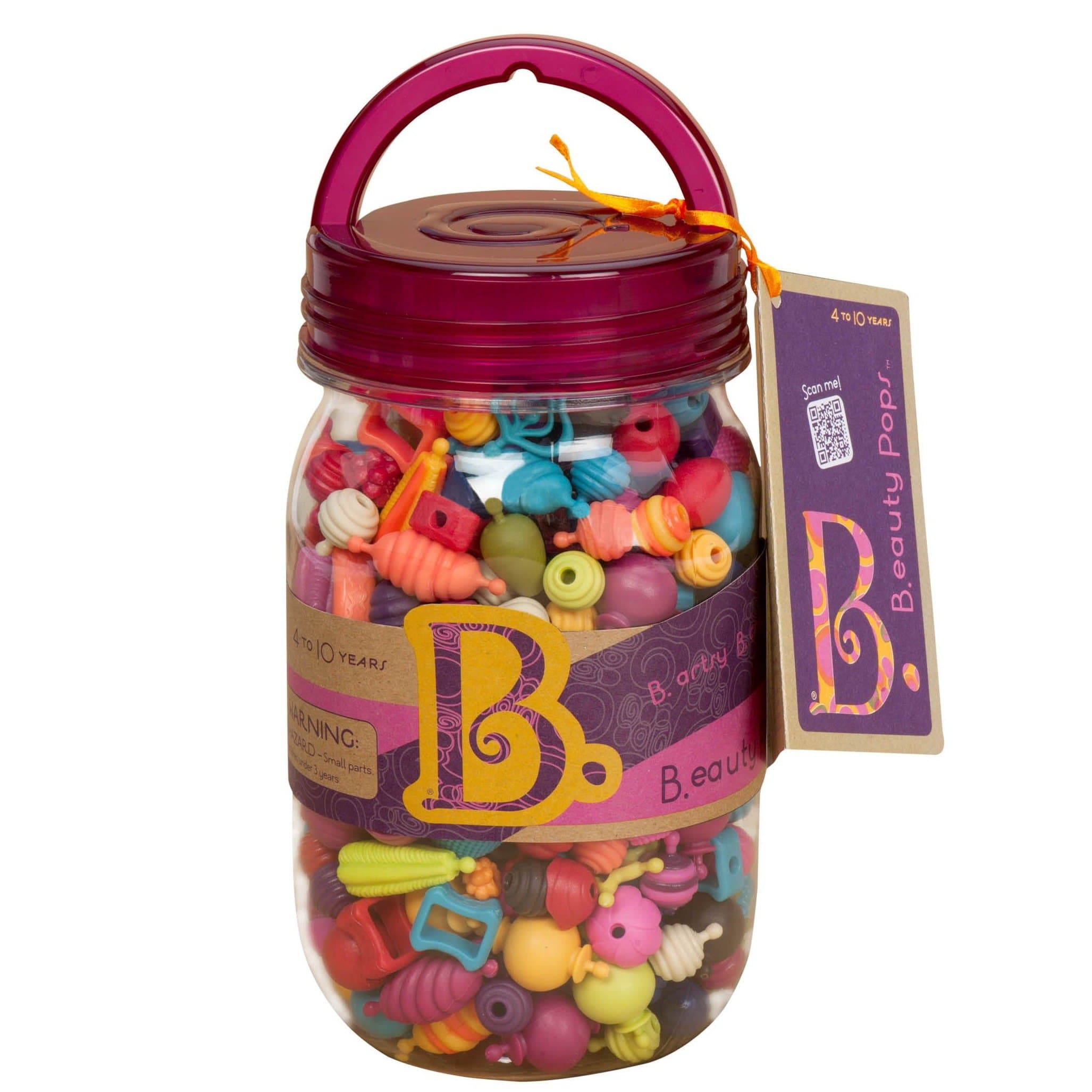 B. Toys Koraliki kreatywny zestaw do tworzenia biżuterii 275 elementów - 4kidspoint.pl