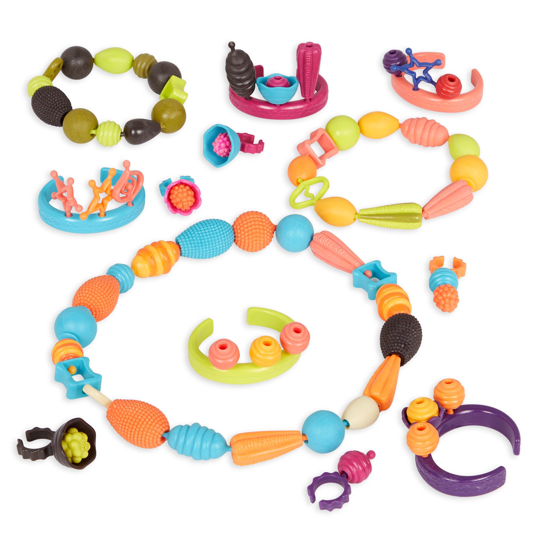 B. Toys Kreatywny zestaw do tworzenia biżuterii 150 szt - 4kidspoint.pl