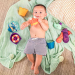 B.Toys Zestaw do kąpieli dla niemowląt Wee B. Splashy