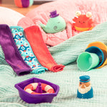 B.Toys Zestaw do kąpieli dla niemowląt Wee B. Splashy