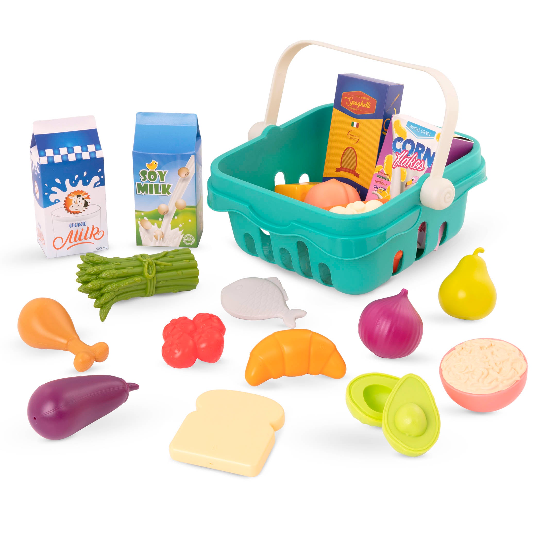B. toys Koszyk z zakupami spożywczymi